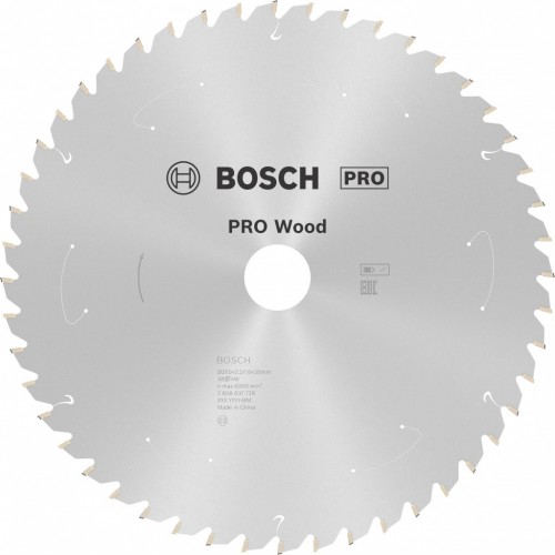 BOSCH PRO Wood cordless Kreissägeblatt 250x30x2,2/1,6x48T 2608837728