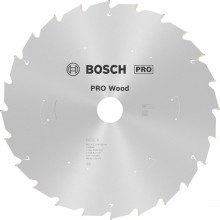 BOSCH PRO Wood cordless Kreissägeblatt 254X2.2/1.6X30X24T 2608842237