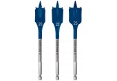 BOSCH EXPERT Self Cut Speed Flachfräsbohrer-Set, 20/22/25 mm, 3-tlg. 2608900331