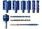 BOSCH EXPERT Construction Material Lochsäge-Set 20/25/32/38/51/64 mm, 10-tlg. 2608900490