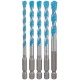 BOSCH EXPERT HEX-9 MultiConstruction Bohrer-Set, 5,5/6/6/7/8 mm, 5-tlg. 2608900586