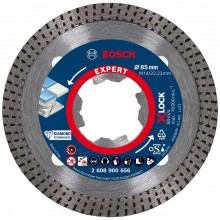 BOSCH EXPERT HardCeramic X-LOCK Diamanttrennscheiben, 85 x 22,23 x 1,6 x 7 mm 2608900656