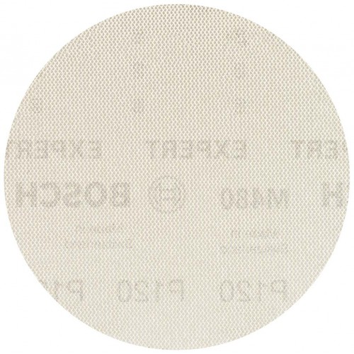 BOSCH EXPERT M480 Schleifnetz für Exzenterschleifer, 125 mm, G 120, 50 Stück 2608900682