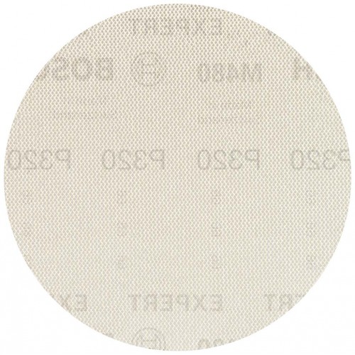 BOSCH EXPERT M480 Schleifnetz für Exzenterschleifer, 125 mm, G 320, 50 Stück 2608900687