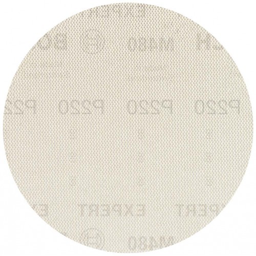 BOSCH EXPERT M480 Schleifnetz für Exzenterschleifer, 150 mm, G 220, 50 Stück 2608900703