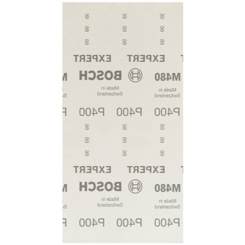 BOSCH EXPERT M480 Schleifnetz für Schwingschleifer, 115 x 230 mm, G 400, 50-tlg. 260890077