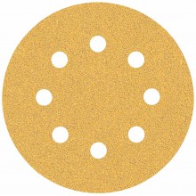 BOSCH EXPERT C470 Schleifpapier mit 8 Löchern, 115 mm, G 60, 5-tlg. 2608900795