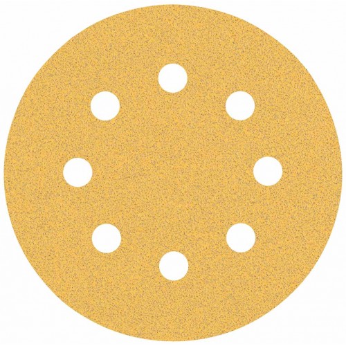BOSCH EXPERT C470 Schleifpapier mit 8 Löchern, 115 mm, G 80, 5-tlg. 2608900796