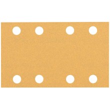 BOSCH EXPERT C470 Schleifpapier mit 8 Löchern, 80 x 133 mm, G 100, 10-tlg. 2608900880