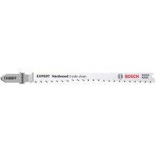 BOSCH EXPERT ‘Hardwood 2-side clean’ T 308 BFP Stichsägeblatt, 25 Stück 2608901181