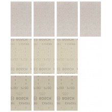 BOSCH EXPERT M480 Schleifnetz-Set, 80 x 133 mm, 10 Stück 2608901205