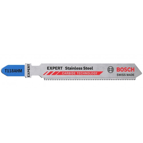 BOSCH EXPERT 'Stainless Steel' T 118 AHM Stichsägeblatt, 2 Stück 2608901709