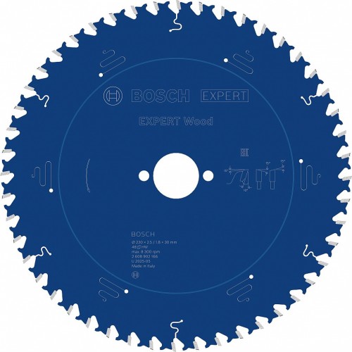 Bosch Kreissägeblatt Expert for Wood, 230 × 2,5/1,8 × 30 mm, T48 2608902166