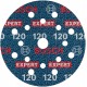 BOSCH EXPERT O780 Folienschleifscheibe, 125 mm, G120 2608902401