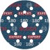 BOSCH EXPERT O780 Folienschleifscheibe, 125 mm, G180 2608902403