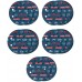 BOSCH EXPERT O780 Foil Schleiffolie Set, 125 mm,G60/G80/G120/G180/G240 2608902429