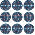 BOSCH EXPERT O780 Foil Schleiffolien-Set, 150 mm, G80 (3x); G120 (3x); G180 (3x), 9-tlg.