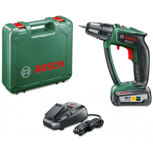 BOSCH PSR 18 LI-2 Ergonomic Bohrschrauber Akkuschrauber + 1 Akku 06039B0100