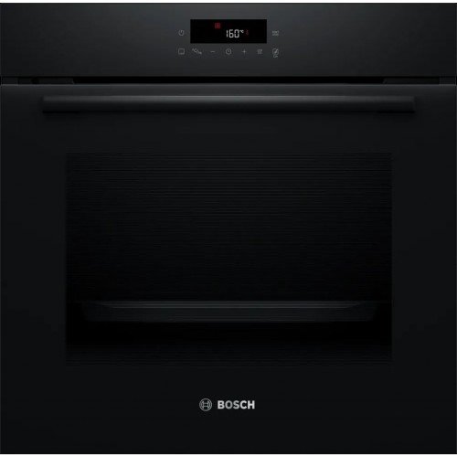 Bosch Serie 2 Einbau-Backofen 60 x 60 cm Schwarz HBA571BB4