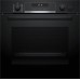 Bosch Serie 6 Einbau-Backofen mit Dampfunterstützung 60 x 60 cm Schwarz HRG578CB7
