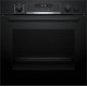 Bosch Serie 6 Einbau-Backofen mit Dampfunterstützung 60 x 60 cm Schwarz HRG578CB7