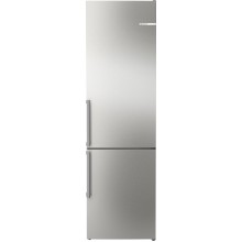 Bosch Serie 4 Freistehende Kühl-Gefrier-Kombination 203 x 60 cm Stahl KGN39VIBT