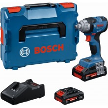 BOSCH GDS18V-330H PROFESSIONAL Akku-Drehschlagschrauber, 2x5,0Ah, L-BOXX 06019L5203