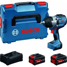 BOSCH GDS18V-1400 PROFESSIONAL Schlagschrauber, 2x5,5Ah, L-BOXX 06019R5002