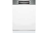 Bosch Serie 4 Teilintegrierter Geschirrspüler 60 cm Gebürsteter Stahl SMI4HVS14E