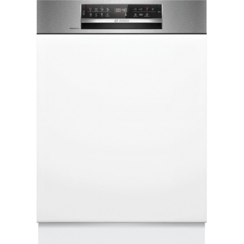 Bosch Serie 6 Teilintegrierter Geschirrspüler 60 cm Gebürsteter Stahl SMI6ECS10E