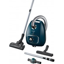 Bosch Serie 4 Staubsauger mit Beutel Cosyy'y ProFamily Blau BGLS4A444