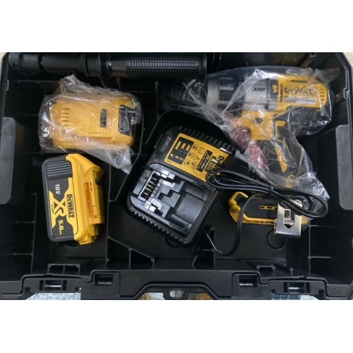 DeWALT DCD996P2-QW Akku Schlagbohrschrauber (BL) TSTAK (18V/2x5,0Ah)