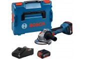 BOSCH GWS 18V-8 PROFESSIONAL Akku-Winkelschleifer, 2x 4,0 Ah, L-BOXX 136 06019N9002