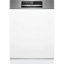 Bosch Serie 6 Teilintegrierter Geschirrspüler 60 cm Gebürsteter Stahl SMI6ZCS16E