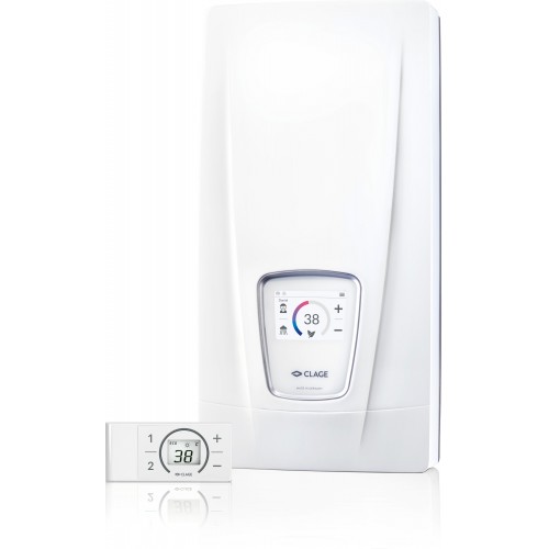 CLAGE DSX TOUCH Komfort-Durchlauferhitzer 18-27 kW 400 V 3200-36600