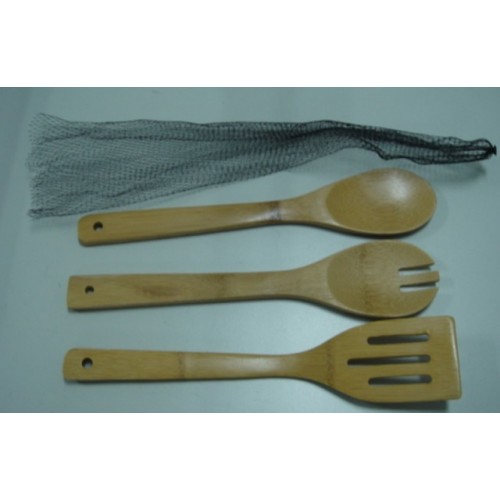 CS KOCHSYSTEME Salatbesteck Bambus, 036348