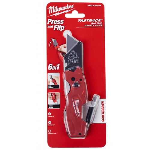 Milwaukee Fastback Universalmesser 6-in-1 4932478559