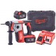 Milwaukee M18 BH-402C Akku-Bohrhammer SDS-Plus 2x4.0 Ah, Kufr 4933443330