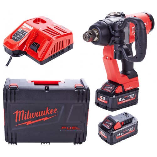 Milwaukee M18 ONEFHIWF1-802X Akku-Schlagschrauber (18V/2x8,0Ah) HD Box 4933459733