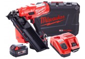 Milwaukee M18 FFN-502C Akku-nagler 2x5.0 Ah, Transportkoffer 4933471404