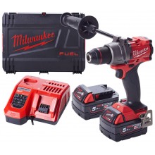 Milwaukee M18 FPD3-502X Akku-schlagbohrschrauber (18V/2x5,0Ah) HD Box 4933479860