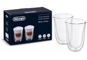 DeLonghi Latte Macchiato Gläser, 330 ml, 2 Stk DLSC312