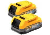 DeWALT DCBP034E2-XJ PowerStack XR 18V (2 x 1,7 Ah)