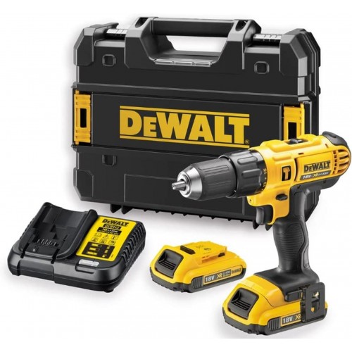 DeWALT DCD776D2T-QW Akku-Schlagbohrschrauber (42Nm/18V/2x2,0Ah) Tstak