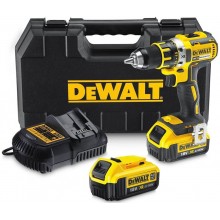 DeWALT DCD795M2-QW Akku-Schlagbohrer / Schraubendreher XR (60Nm/18V/2x4,0Ah) Tstak