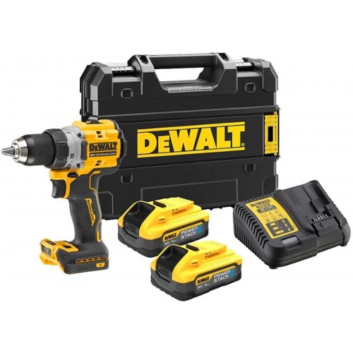 DeWALT DCD800H2T-QW Bohrmaschine (90Nm/18V/2x5,0Ah PowerSack) Tstak