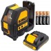 DeWALT Linienlaser, rot, mit Batterien - DCE088LR-XJ