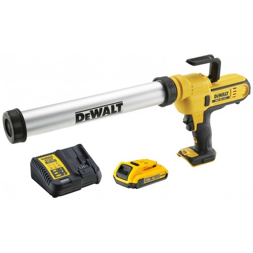 DeWALT DCE580D1-QW Akku Kartuschenpistole 600ml 18V, XR Li-Ion 1x aku 2,0 Ah