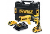 DeWALT DCF620D2K-QW Akku Gipskartonplatten-Schraubendreher 30Nm XR (2x2,0Ah/18V) Tstak