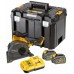 DeWALT DCG200T2-QW Akku-Mauerwerksnut XR FlexVolt (54V/2x6,0Ah/125mm) Tstak